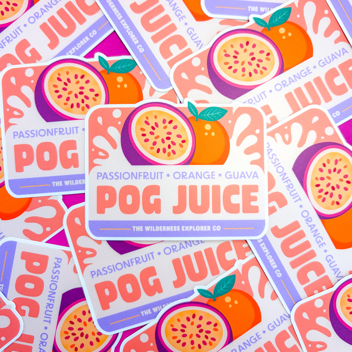 POG Juice - Vinyl Sticker/Magnet