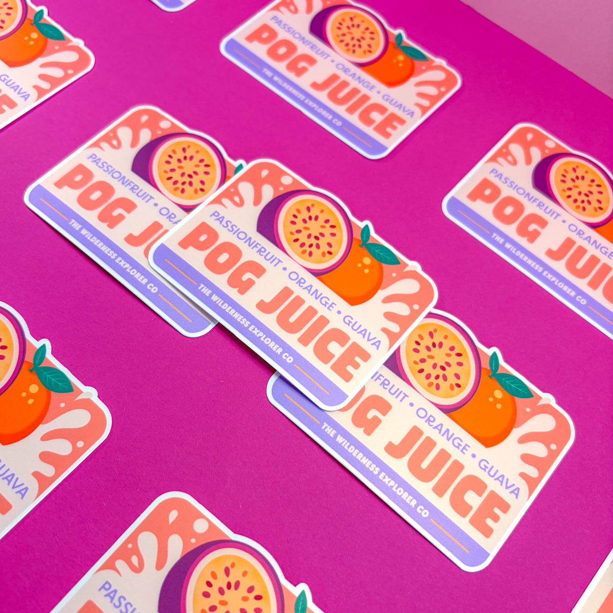 POG Juice - Vinyl Sticker/Magnet