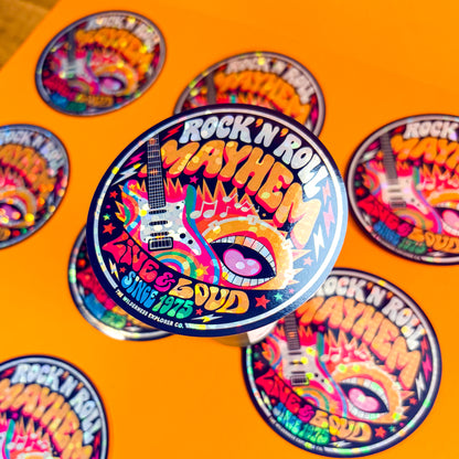 Rock 'n' Roll Mayhem - Vinyl Sticker/Magnet