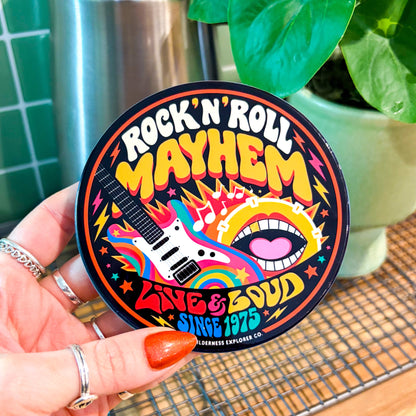 Rock 'n' Roll Mayhem - Ceramic Coaster