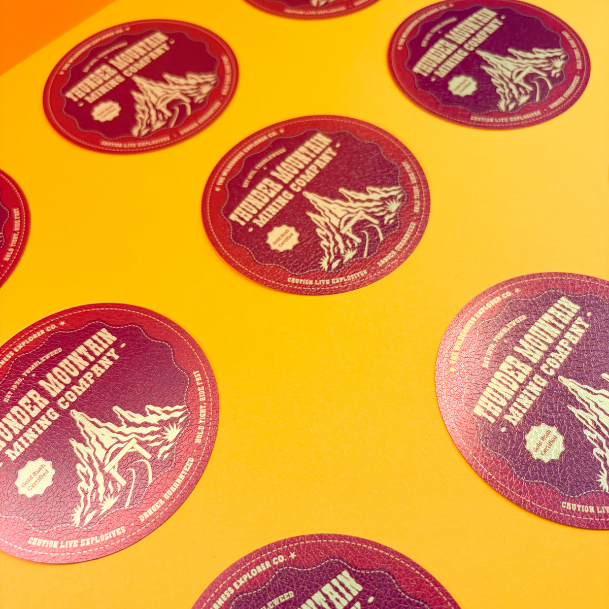 Thunder Mountain Mining Co - Vinyl Sticker/Magnet