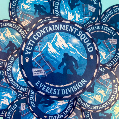 Yeti Containment Squad - Vinyl Sticker/Magnet