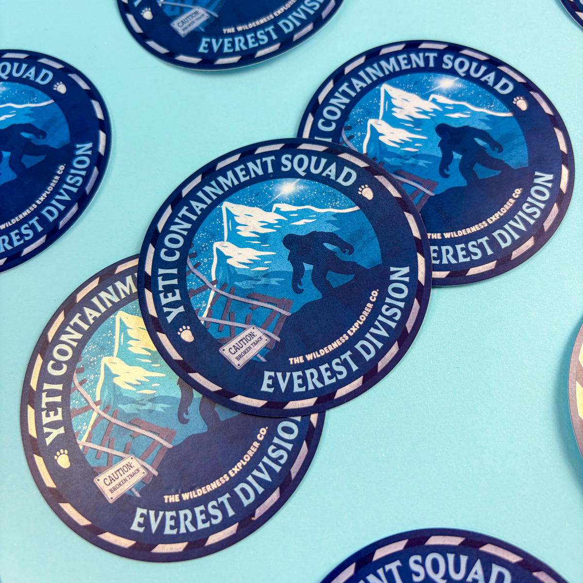 Yeti Containment Squad - Vinyl Sticker/Magnet