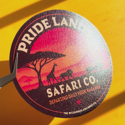 Pride Lands Safari Co - Textured Vinyl Sticker/Magnet