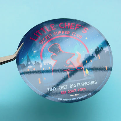 Little Chef's Secret Supper Club - Vinyl Sticker/Magnet