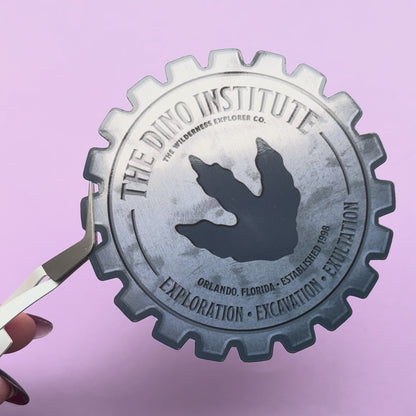The Dino Institute - Vinyl Sticker/Magnet