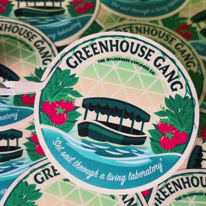 Greenhouse Gang - Textured Vinyl Sticker/Magnet