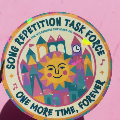 Song Repetition Task Force - Vinyl Sticker/Magnet