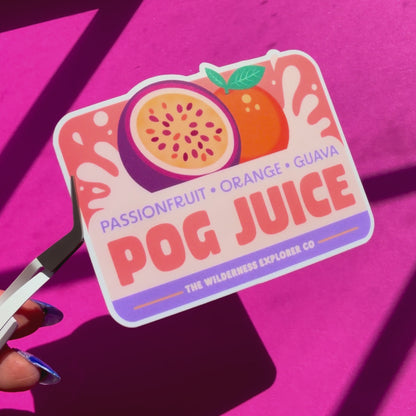POG Juice - Vinyl Sticker/Magnet